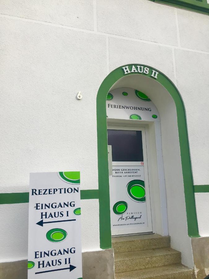 Pension Am Pollingpark Haus II Dessau-Rosslau Exterior photo